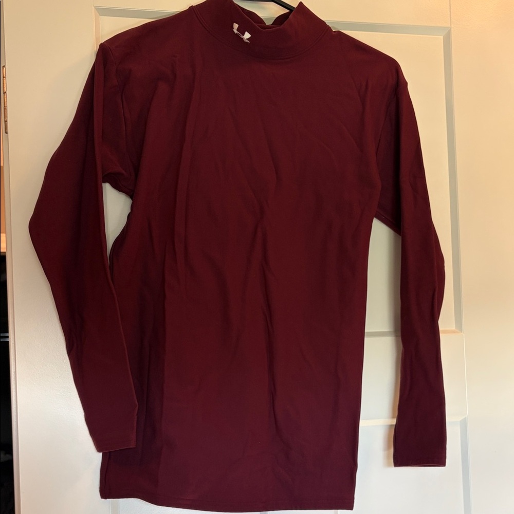 Under Armour Maroon Long Sleeve Bodysuit